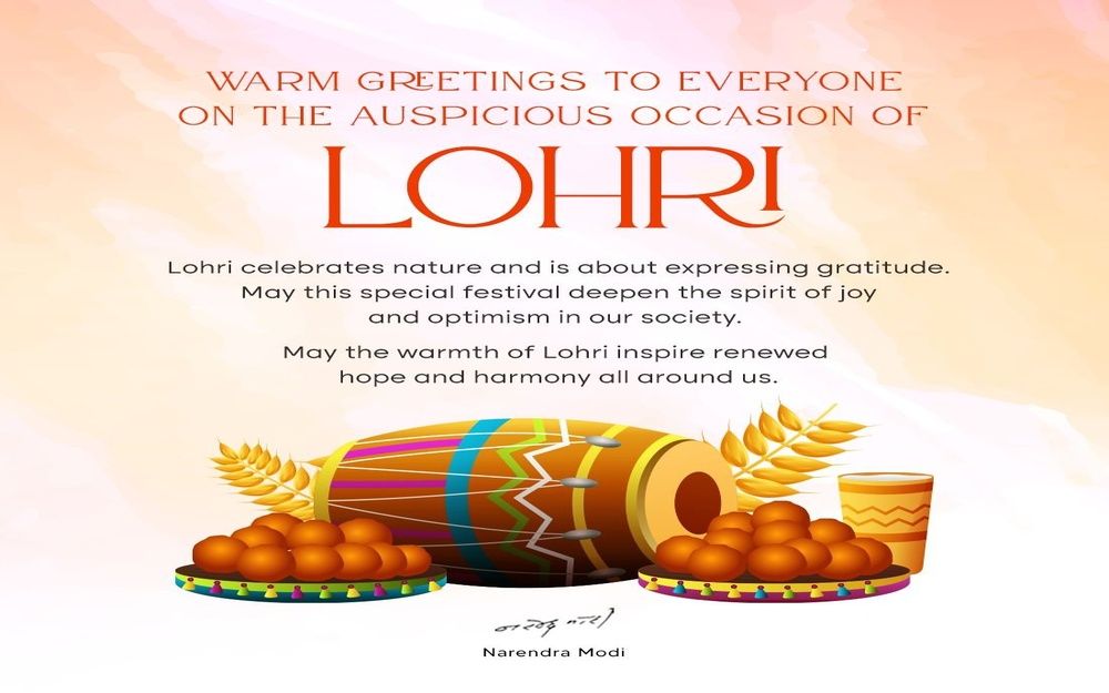“Wishing Everyone a Very Happy Lohri!” — PM Modi