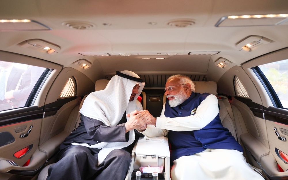 PM Modi Personally Receives UAE President at Delhi Airport