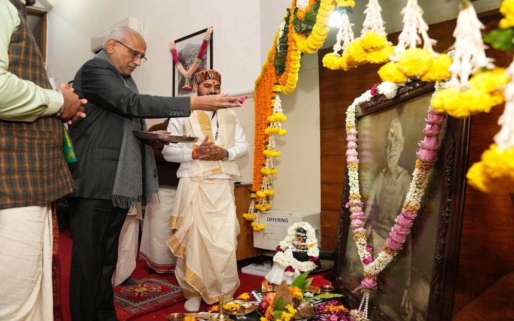 VP Radhakrishnan Hails Sri Ramana Maharshi’s Teachings at 146th Jayanti