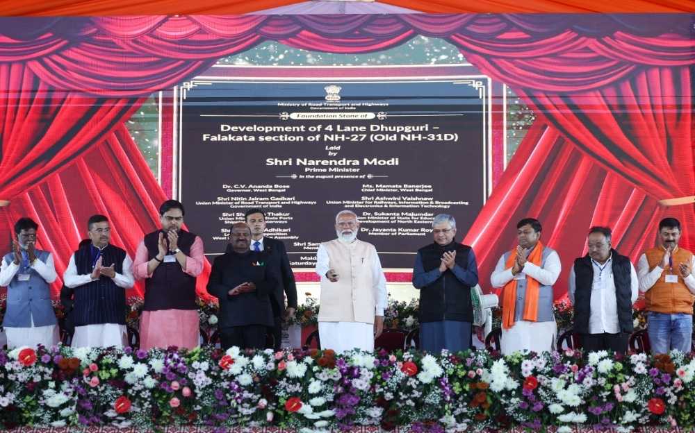 PM Modi Launches ₹3,250-Crore Rail & Road Boost for Bengal