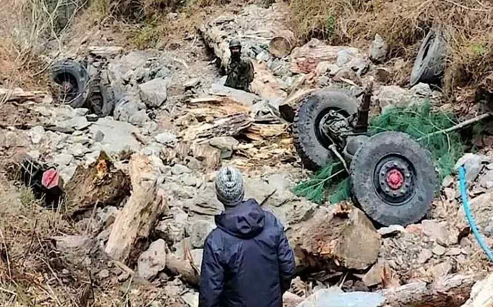 10 Soldiers Killed as Army Vehicle Plunges into Gorge in J&K’s Doda