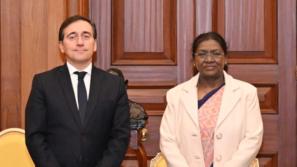 Spanish Foreign Minister Calls on President Murmu, Reaffirms Strong India-Spain Ties