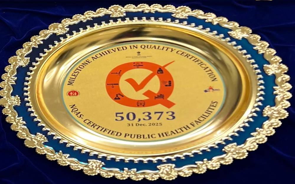 India Crosses 50,000 NQAS-Certified Health Facilities