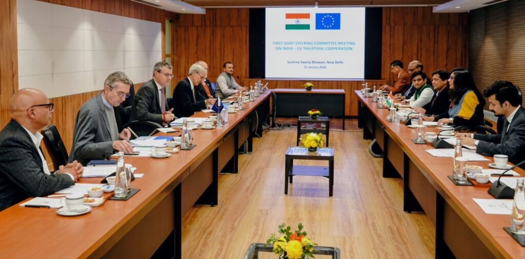 India, European Union Set Up Joint Trilateral Model for Global Development Projects