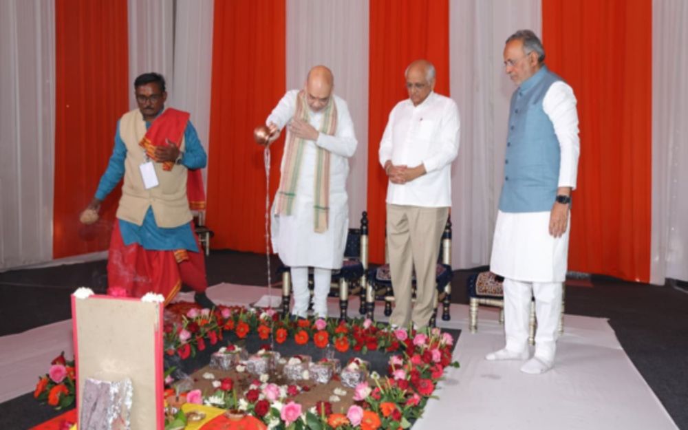 HM Amit Shah Lays Foundation of India’s Second BSL-4 Lab in Gujarat