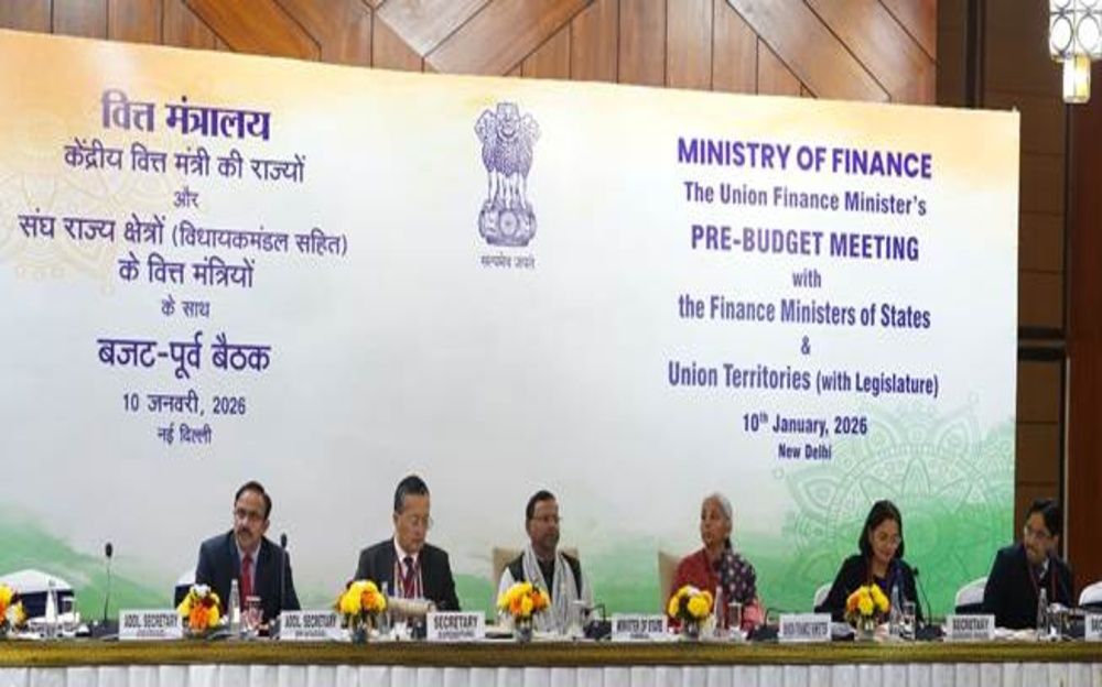 Sitharaman Chairs Pre-Budget Meet with States, UTs