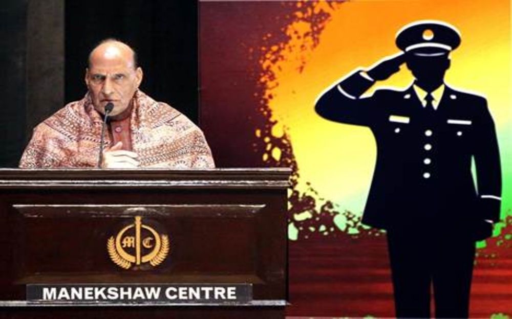 Defence Forces Veterans Living Pillars of National Consciousness: Rajnath Singh