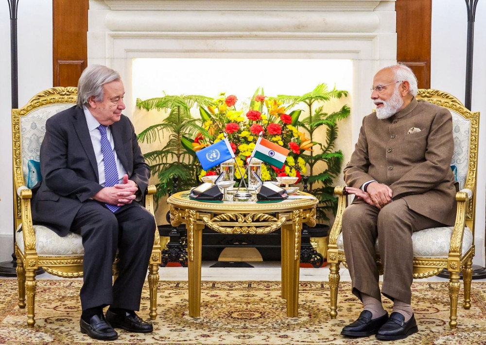 PM Modi, UN Chief Push for AI Reform and Multilateral Reset