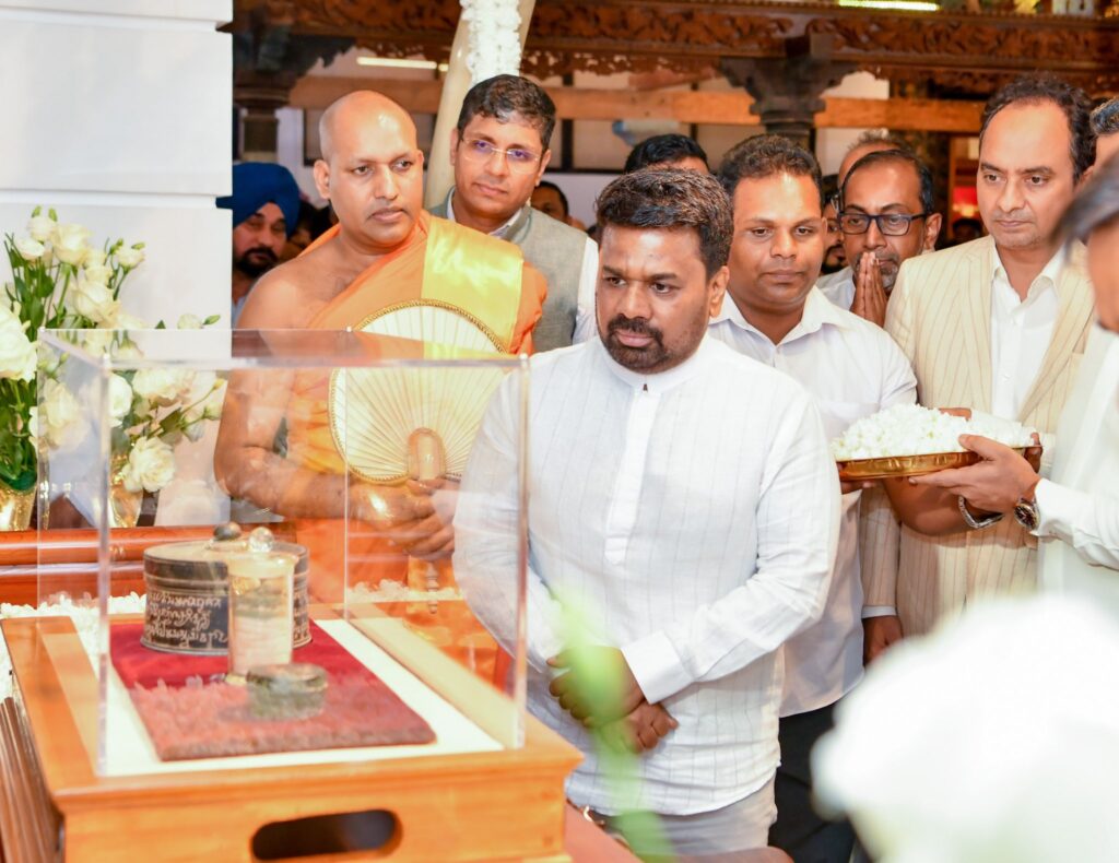 PM Modi Thanks Sri Lanka President for Devnimori Relics Exposition