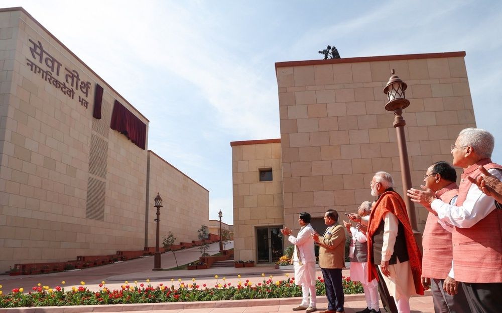 PM Narendra Modi Shares Seva Teerth Glimpses