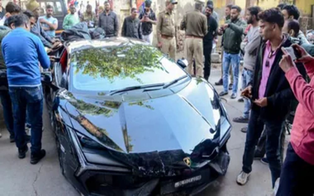 Kanpur Lambo Crash Accused Shivam Mishra Arrested