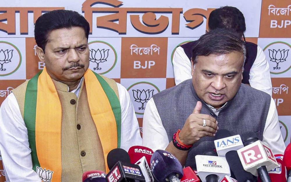 Bhupen Borah Joins BJP, Himanta Says ‘New Beginning’
