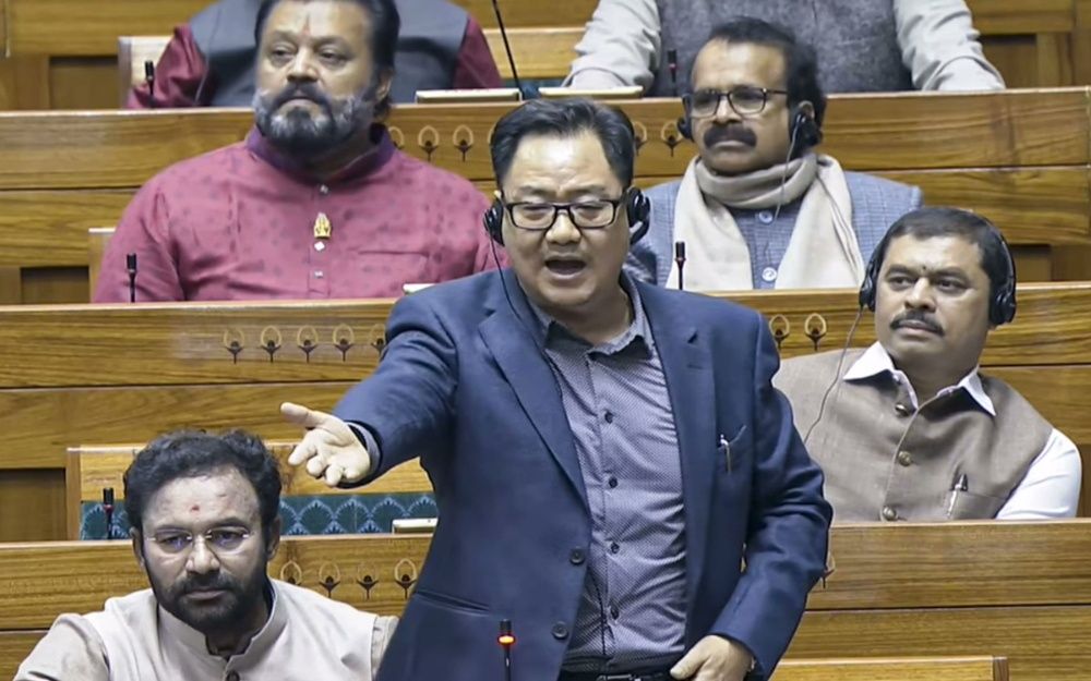Rahul Gandhi, Rijiju Spar on Women’s Reservation Implementation