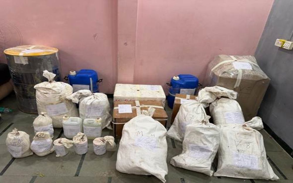 CBN Busts Major Meth Lab in MP, 52 Kg MD Seized