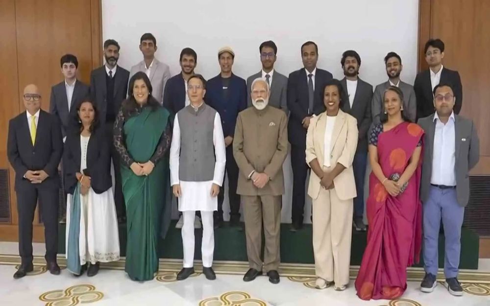PM Modi Meets AI & Deeptech Founders at Seva Teerth