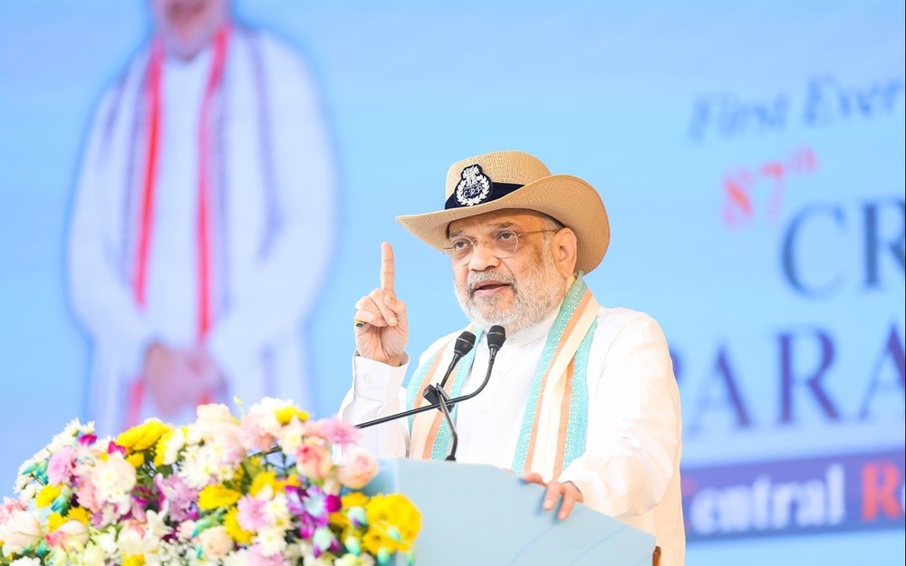 CRPF’s Bravery Turned Hotspots into Growth Engines: Amit Shah