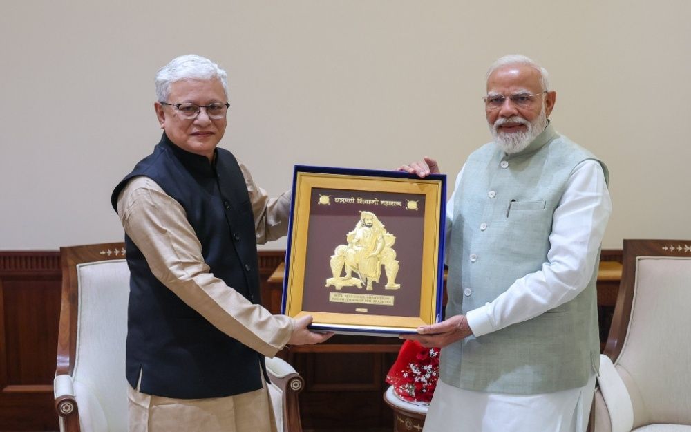 Maharashtra Governor Calls on PM Modi in Delhi