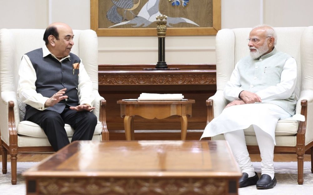 Bihar Governor Syed Ata Hasnain Meets PM Modi