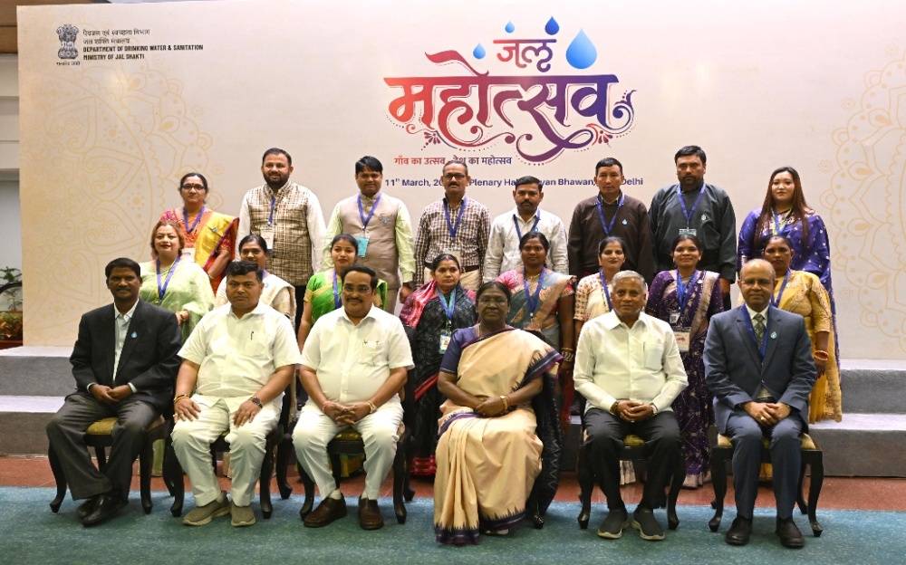 President Murmu Calls for Water Conservation at Jal Mahotsav 2026
