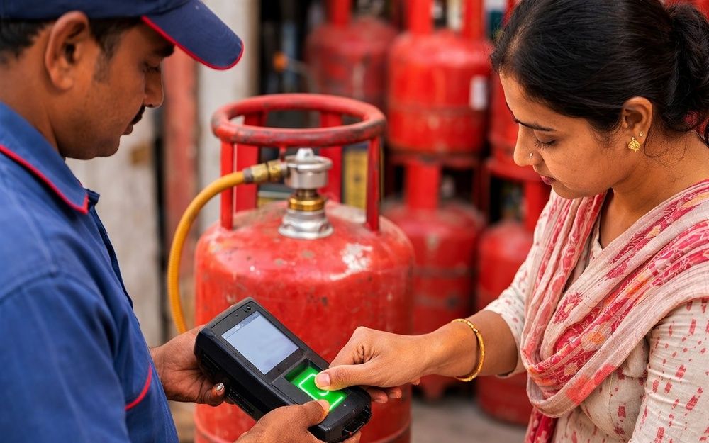 Aadhaar e-KYC Mandatory for LPG Consumers
