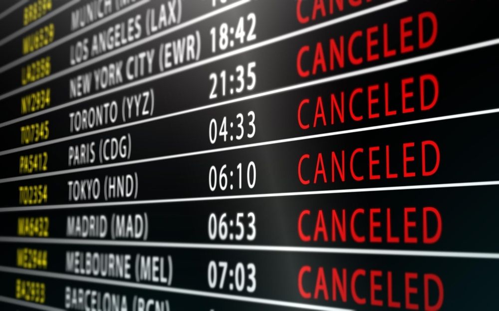 Global Flights Grounded After US-Israel Strikes on Iran