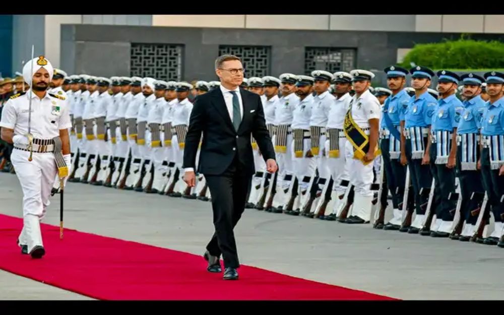 PM Modi Welcomes Finland President Stubb on State Visit to India