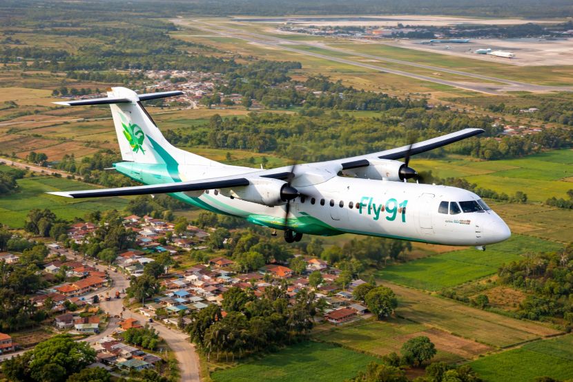 Mid-Air Scare: Fly91 Flight Circles for For Hours