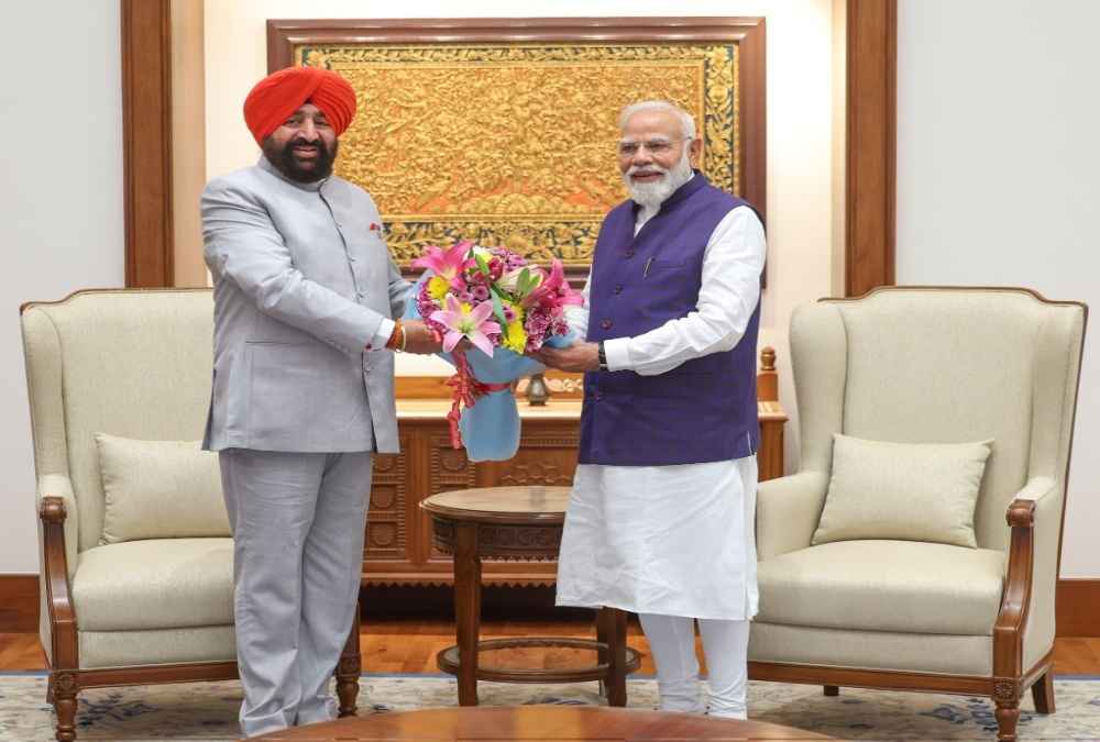 Uttarakhand Governor Gurmit Singh Meets PM Modi