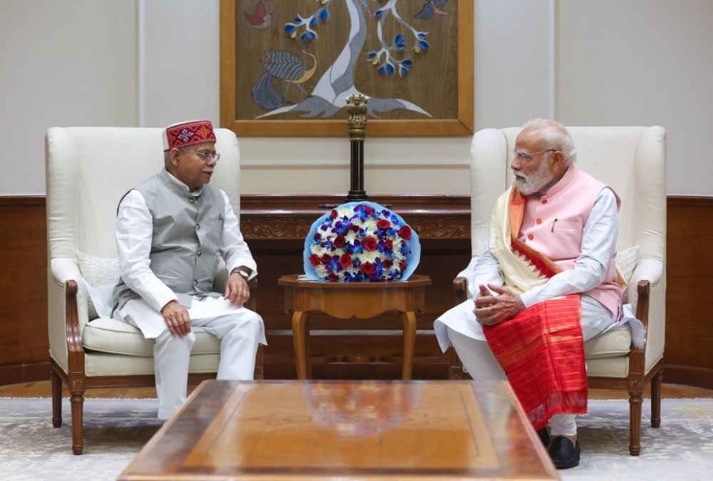Telangana Governor Meets PM Modi