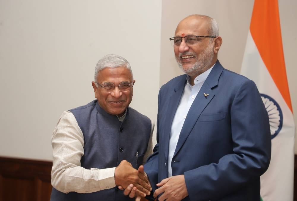 Harivansh Takes Oath as Rajya Sabha Member