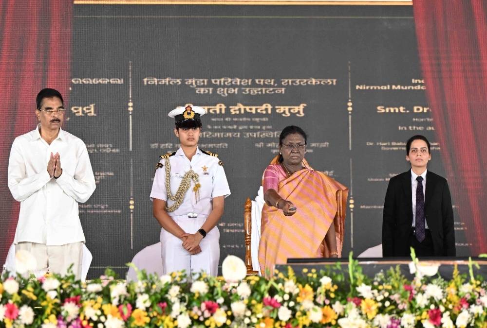 President Murmu Inaugurates Key Projects in Rourkela