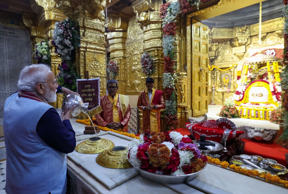 PM Modi Pens OpEd Ahead of Somnath Visit