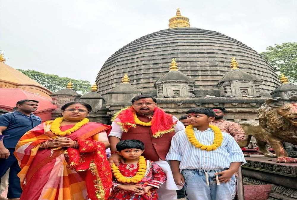 BJP Chief Nitin Nabin Offers Prayers at Kamakhya Temple