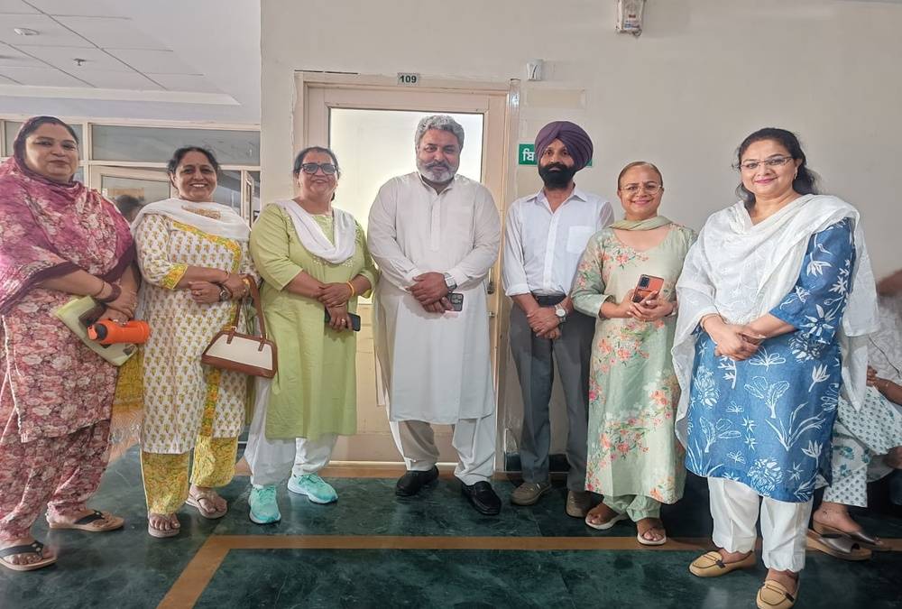 BJP Mahila Morcha President Mili Garg Leads Mohali Poll Campaign