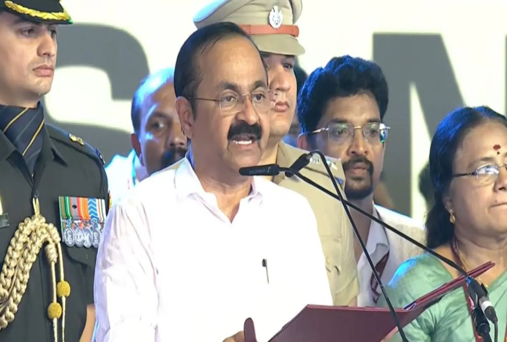 Vande Mataram Row Erupts After Kerala Cabinet Swearing-In