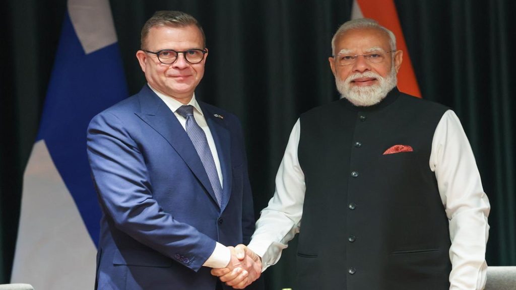 PM Modi, Finland PM Discuss AI, Trade and Green Cooperation