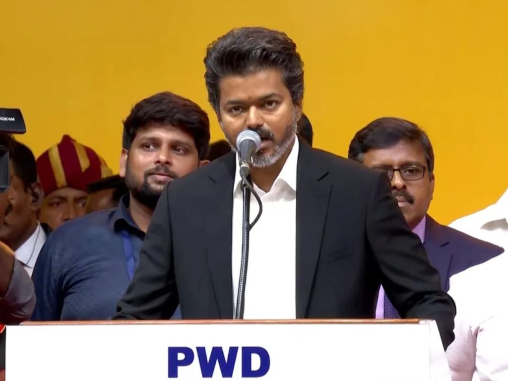 Vijay Announces Free Power, Anti-Drug Drive in First Orders