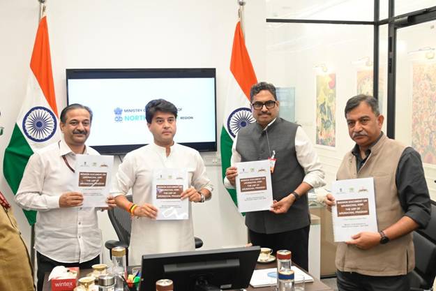 Scindia Launches Arunachal Organic Kiwi Mission