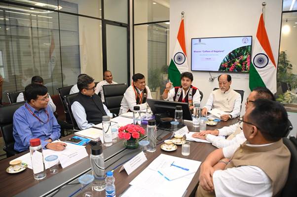 Union Minister Scindia Launches ‘Coffees of Nagaland’ Mission