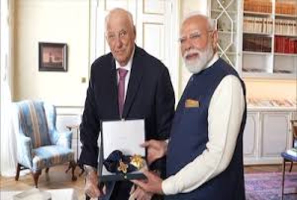 PM Modi Conferred Norway’s Highest Civilian Honour