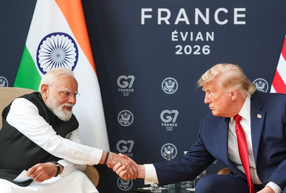 PM Modi, President Trump Review India-US Strategic Ties