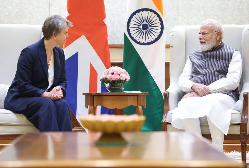 PM Modi, UK Foreign Secretary Review Growing Future Ties