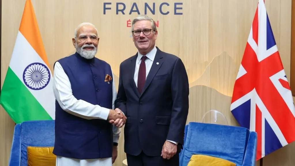 PM Modi, UK PM Starmer Review India-UK Strategic Ties