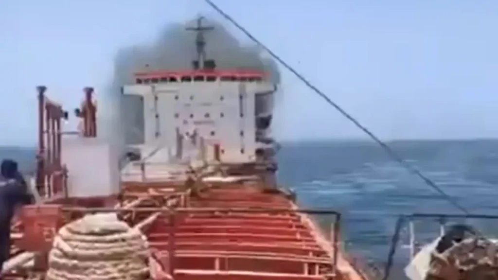 Fire Breaks Out on Oil Tanker Off Oman Coast