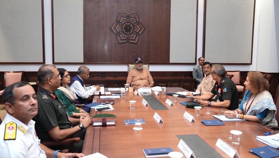 VP Radhakrishnan Calls for Expanding NCC, Sainik Schools
