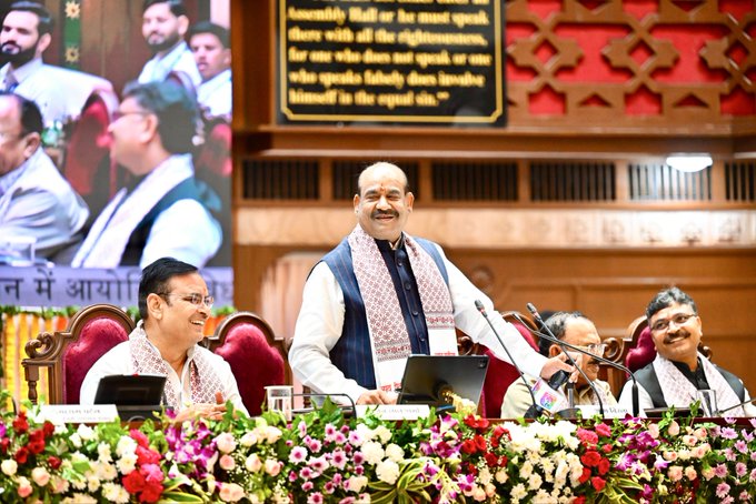 Om Birla Calls Legislatures ‘Schools of Democracy’