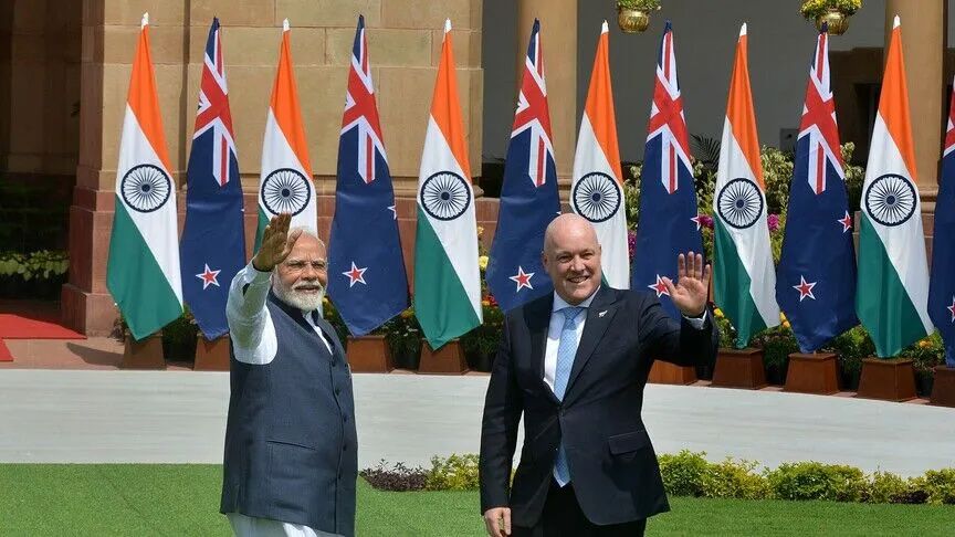 India, New Zealand Elevate Ties to Strategic Partnership
