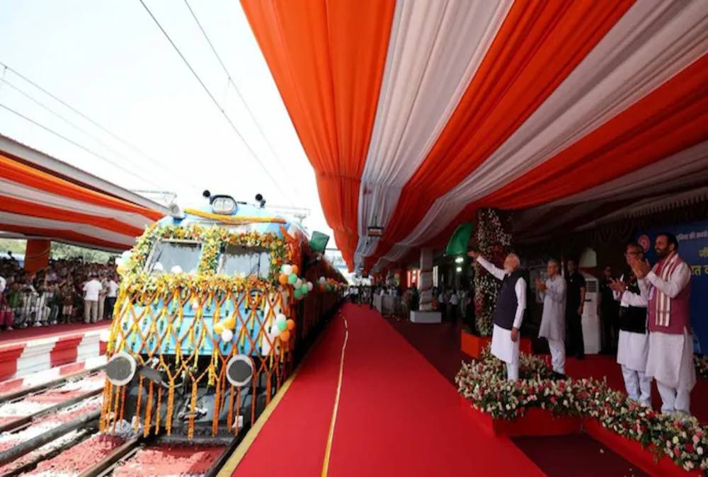 PM Modi Launches India’s First Hydrogen Train
