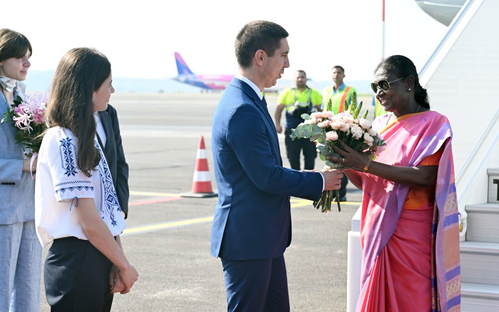 President Murmu on Historic State Visit to Moldova