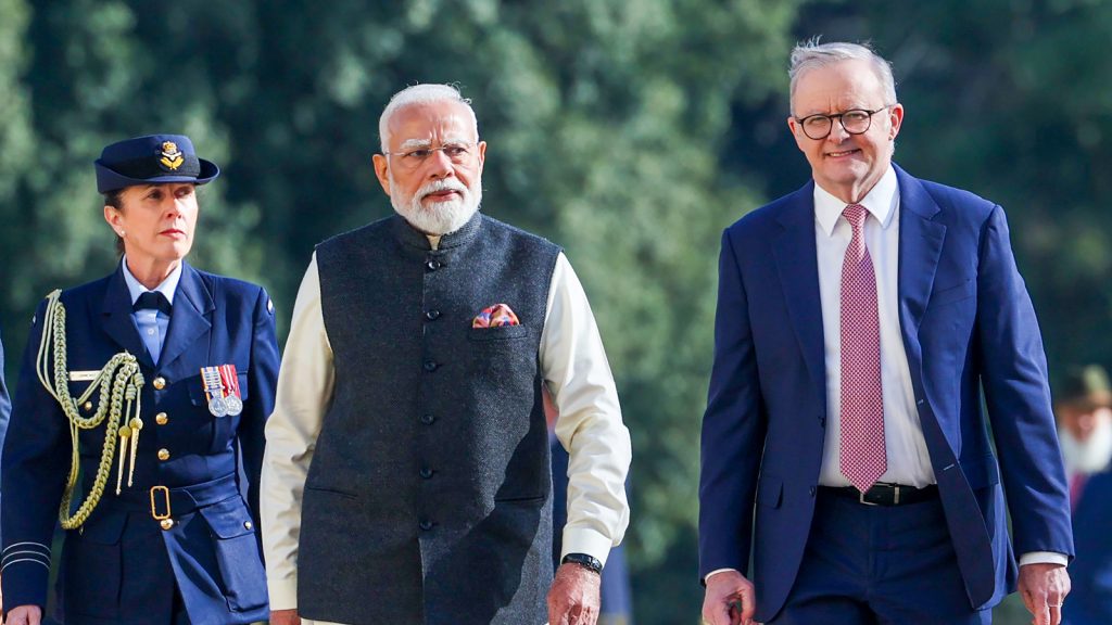 India, Australia Deepen Defence Partnership